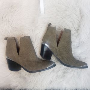 Free People Jeffrey Campbell Cromwell Khaki Bootie